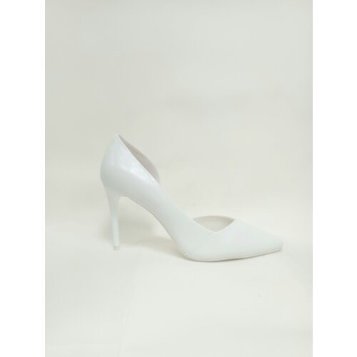 Женские туфли лодочки белые Respect IS55-140206,кожа, размер 39