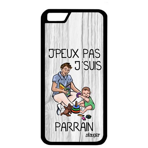 фото Чехол на телефон iphone 6 6s, "не могу - стал крестным!" семья юмор utaupia