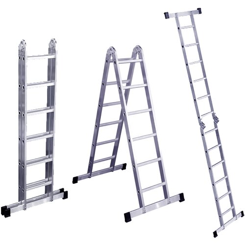 Лестница трансформер стремянка алюминиевая 2х6 лестница трансформер стремянка алюминиевая 2х4