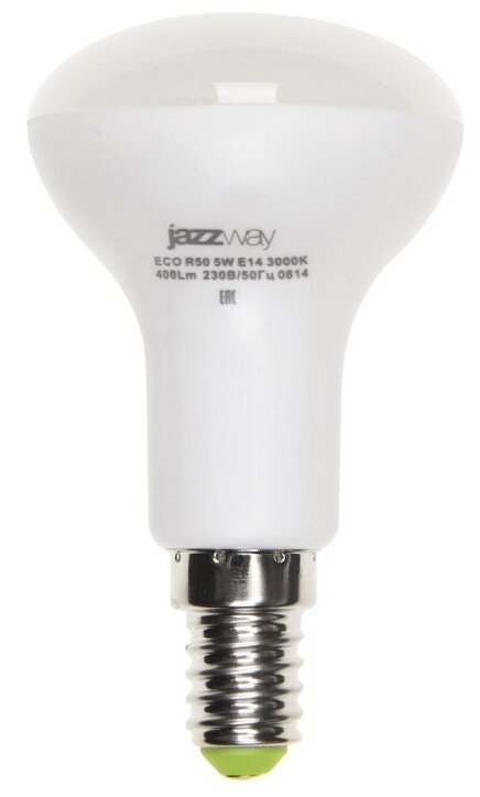 Лампа светодиодная jazzway 1037015A E14 R50