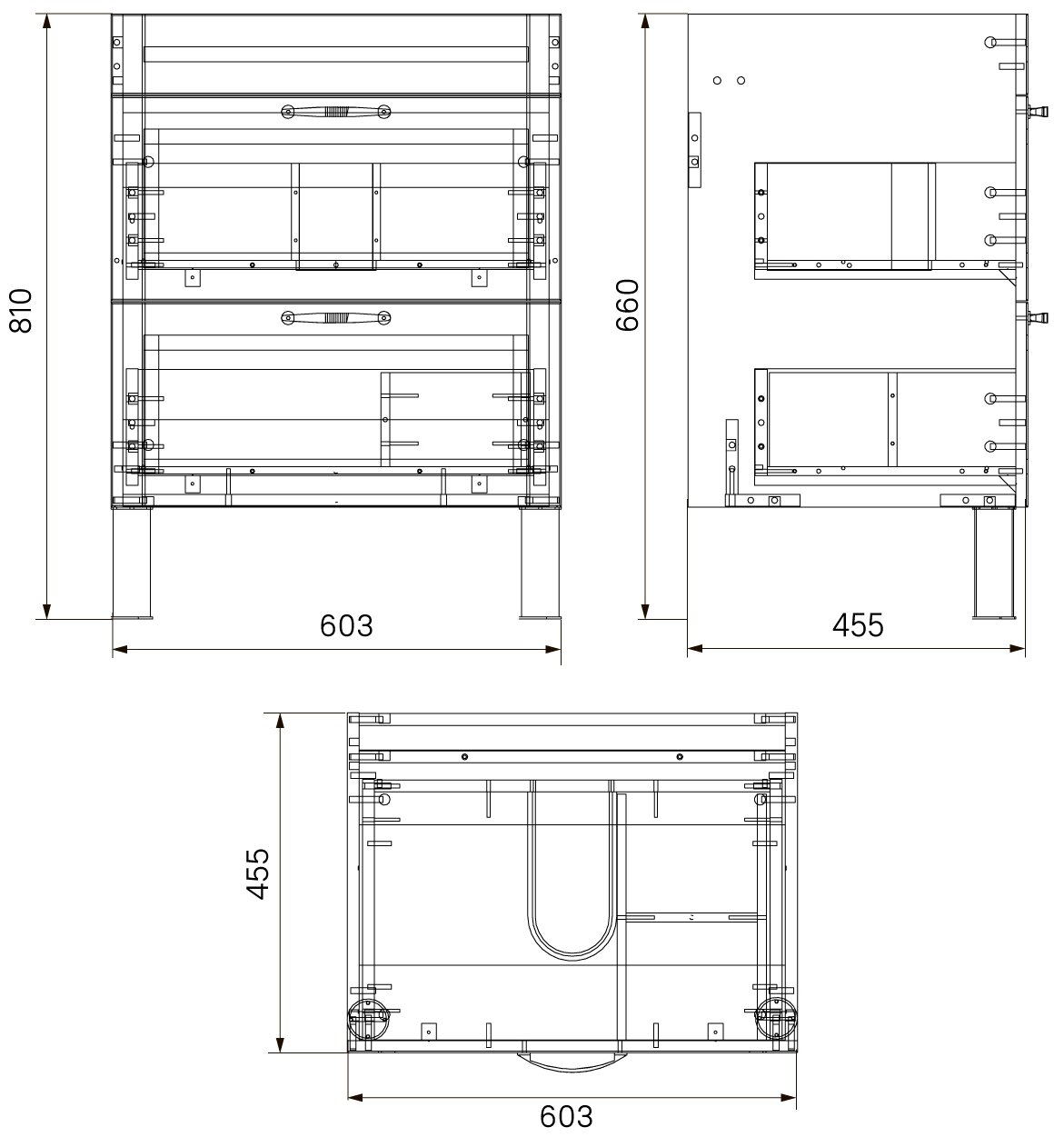 Тумба с раковиной Iddis Oxford 60 OXF60W0i95K - фото №4