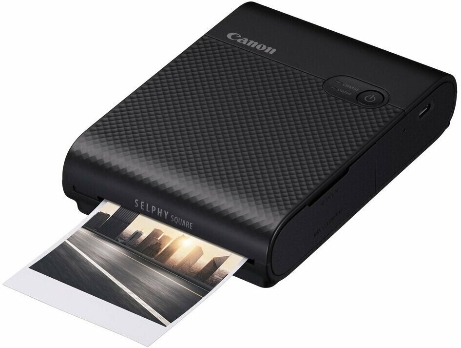 Принтер сублимационный Canon Selphy SQUARE QX10, цветн, меньше A6, черный