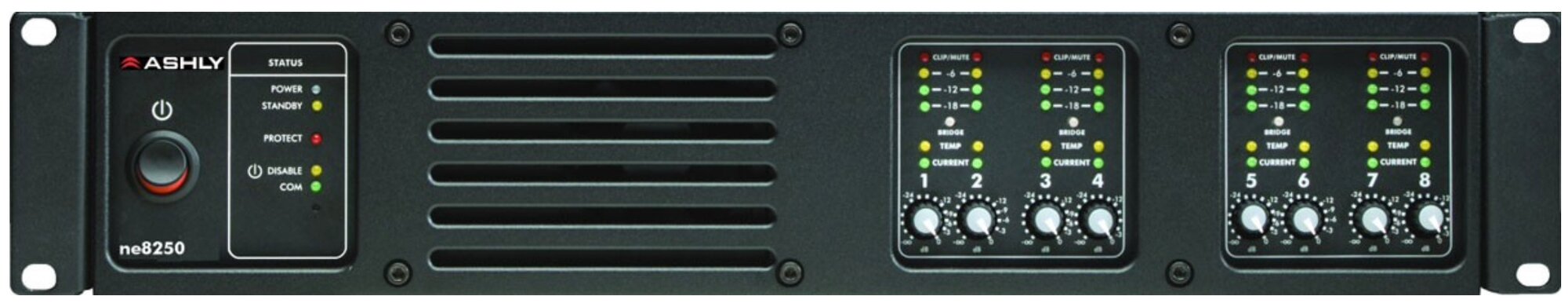 ne8250.10pe / 8 x 250Вт, 100В, цифровой матричный процессор, 9.53 кг / ASHLY