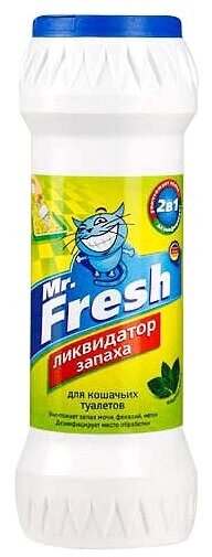 Mr.Fresh Ликвидатор запаха Mr.Fresh 2в1 для кошачьих туалетов, 500 г - фотография № 7