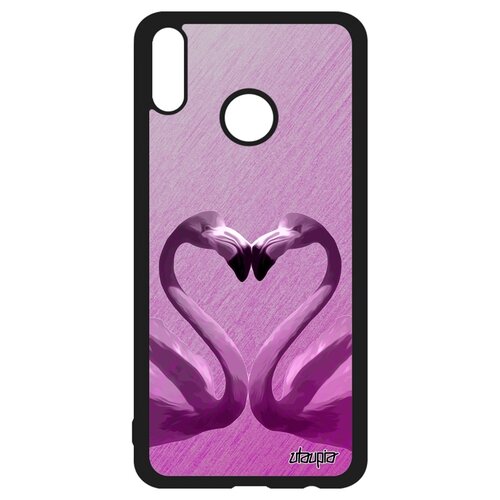 фото Чехол на телефон honor 8x, "фламинго" любовь семья utaupia