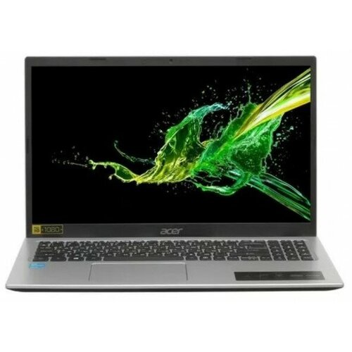 Ноутбук Acer Aspire 3 A315-35-P8KM Pentium Silver N6000 4Gb SSD256Gb Intel HD Graphics 15.6 IPS FHD (1920x1080) Eshell silver WiFi BT Cam