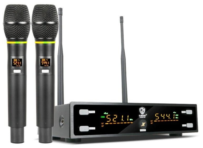 G-MARK X320FM PRO Радиосистема с 2-мя радиомикрофонами