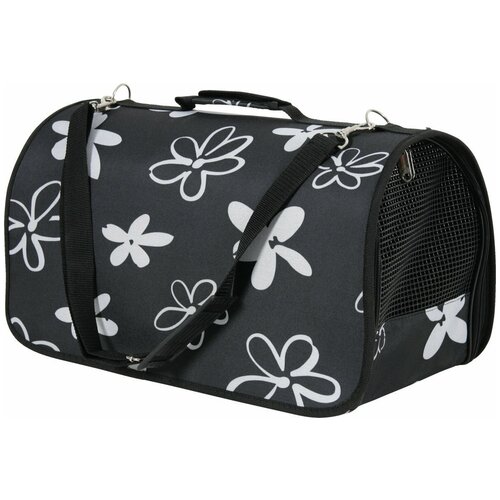 Сумка-переноска для животных ZOLUX Flower Bag L 25х33х50.5 см 50.5 см 33 см 25 см черный 8 кг 1.41 кг сумка переноска для кошек и собак zolux 25х43 5х28 5см m сливовая