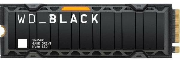 Твердотельный накопитель SSD M.2 1 Tb Western Digital Black SN850X Read 7300Mb/s Write 6300Mb/s 3D NAND TLC WDS100T2XHE