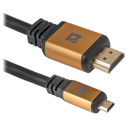 Цифровой кабель Defender HDMI08-04PRO HDMI-MicroHDMI M-M, ver1.4, 1м