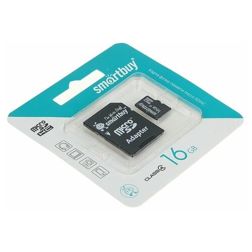 Карта памяти Smartbuy Micro SD 16 Гб карта памяти 16 гб microsdhc smartbuy sb16gbsdcl10 01 class 10