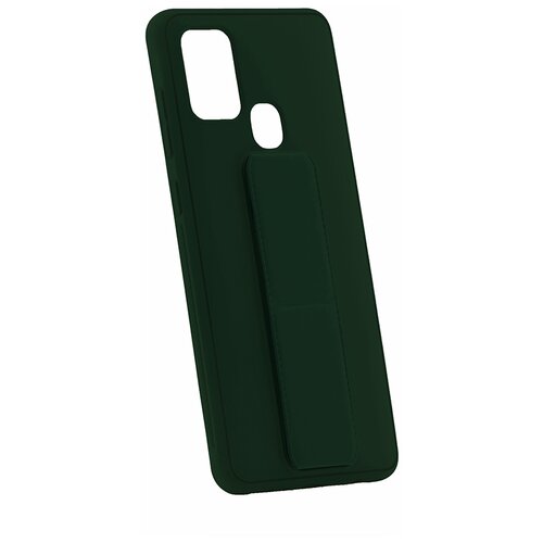 фото Чехол для телефона samsung galaxy a21s derbi magnetic stand темно-зеленый