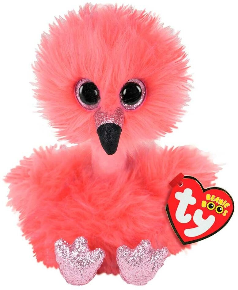Ty Inc Мягкая игрушка Beanie Boos Фламинго Фрэнни 25 см Ty Inc 37401