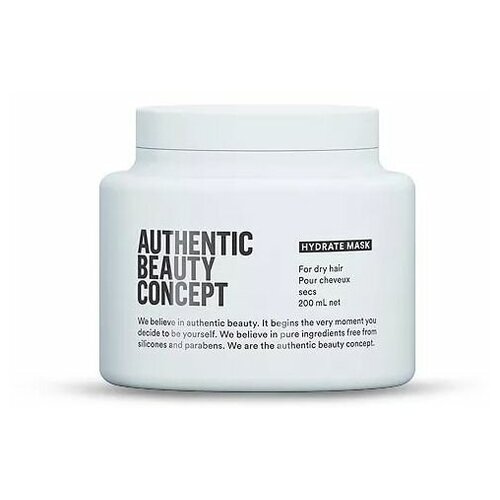 AUTHENTIC BEAUTY CONCEPT Увлажняющая маска для сухих волос Hydrate mask