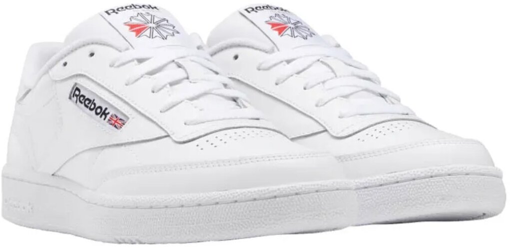 Кроссовки Reebok Club C, демисезон/лето, повседневные, размер 11 US, белый - фотография № 6