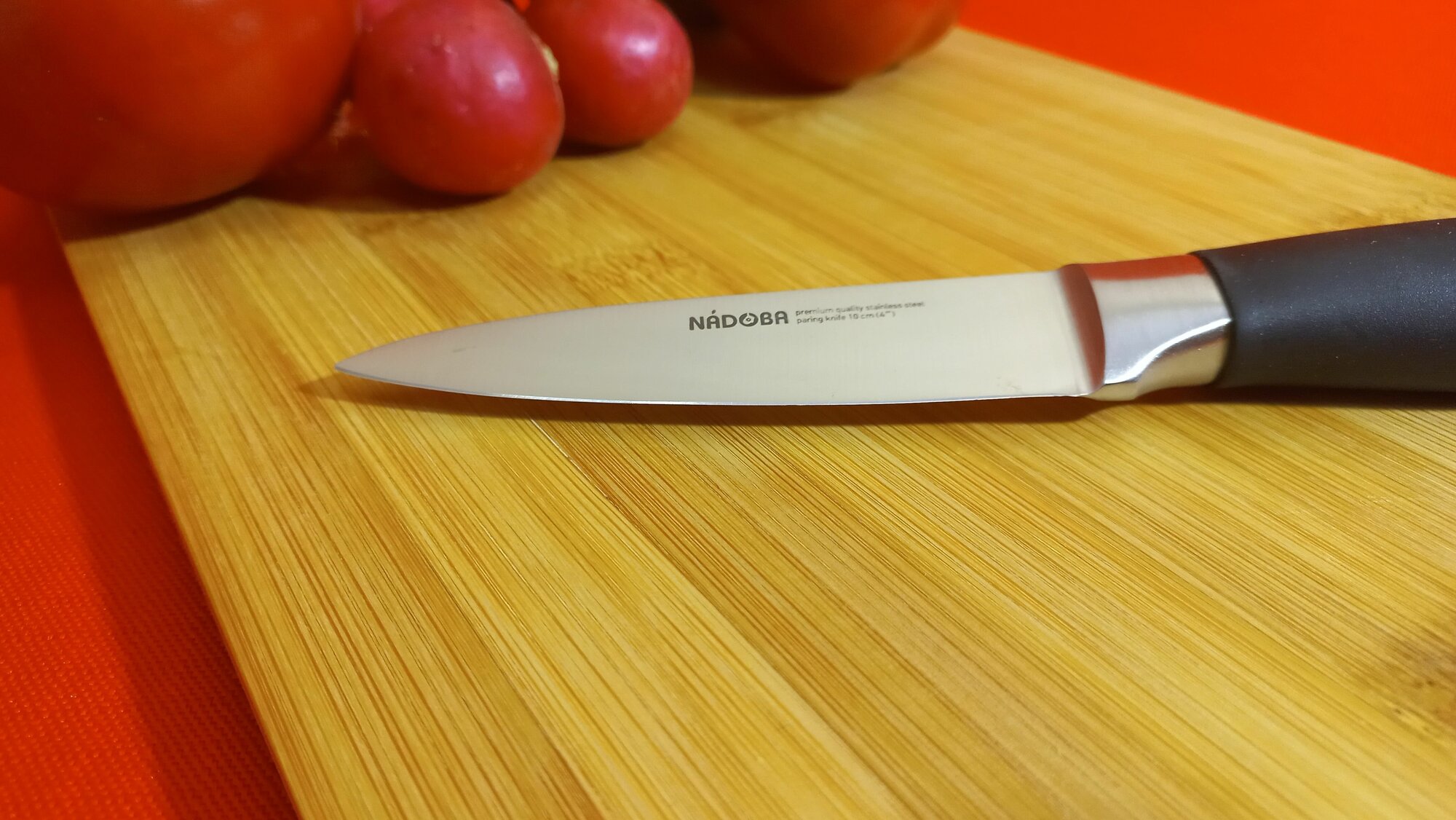 Кухонный нож для овощей Nadoba Rut 10см - фотография № 6