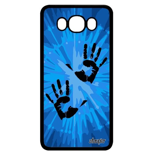 фото Чехол для мобильного samsung galaxy j7 2016, "отпечаток ладони" rasta palm utaupia