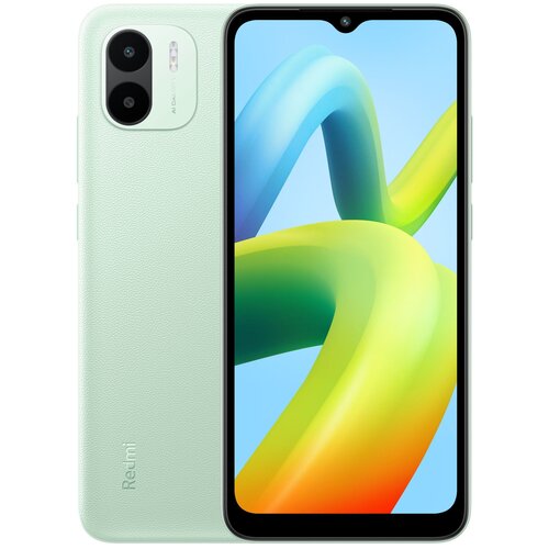 Смартфон Xiaomi Redmi A1+ 2/32 ГБ RU, Dual nano SIM, светло-зеленый