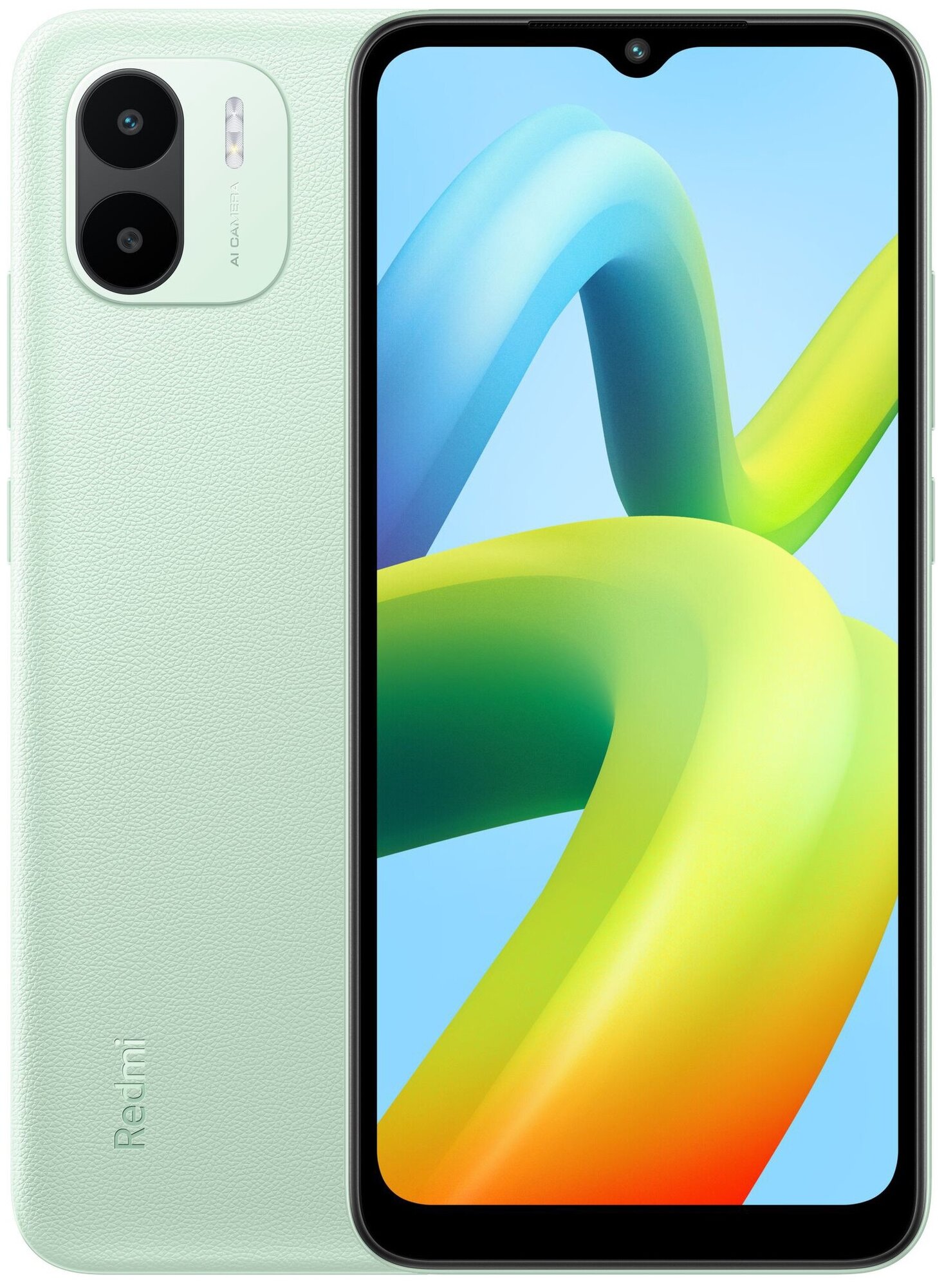 Смартфон Xiaomi Redmi A1+ 2/32 ГБ Global, Dual nano SIM, светло-зеленый