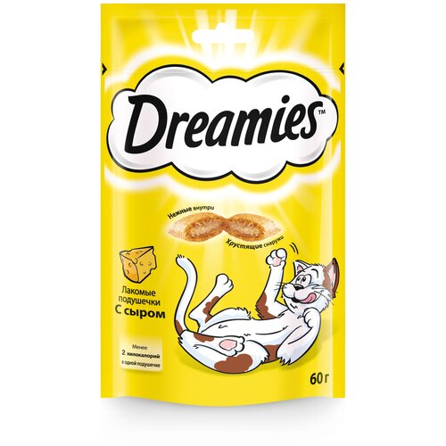 DREAMIES 140гр Лакомые подушечки с сыром