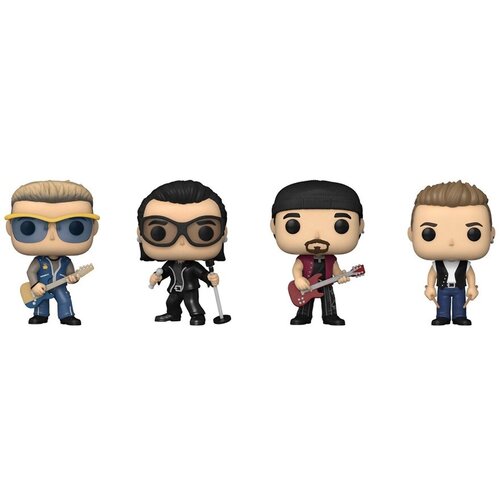 Фигурка Funko POP! Rocks U2 Zoo TV Adam/Bono/The Edge/Larry (Exc) 4PK 64688 фигурка funko pop rocks u2 zoo tv larry 273 64035