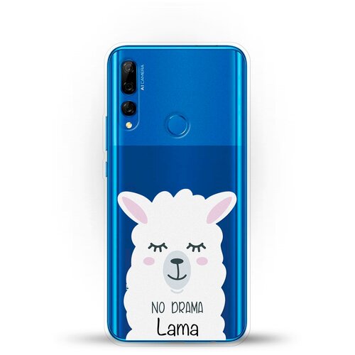 фото Силиконовый чехол лама на huawei y9 prime (2019) andy & paul