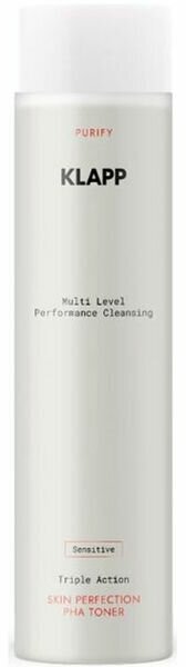 Klapp Тоник с PHA для чувствительной кожи Purify Multi Level Performance Cleansing 200мл