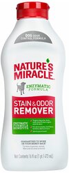 Моющее средство Nature's Miracle уничтожитель пятен и запахов от собак Dog Stain & Odor Remover 473 мл