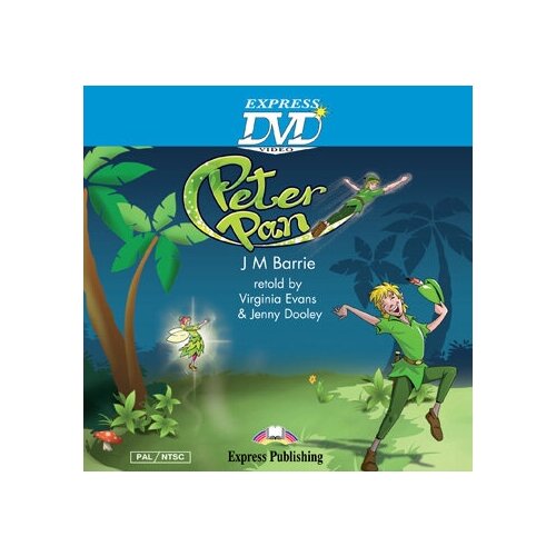 Showtime Readers Level 1 Peter Pan DVD Video PAL/NTSC