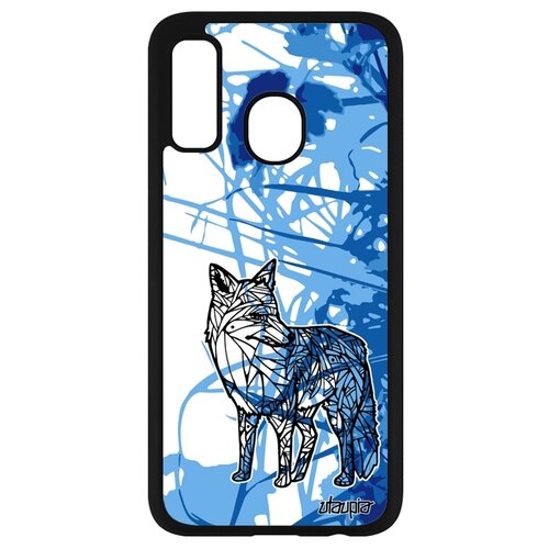 фото Чехол для смартфона galaxy a40, "лиса" тайга лисенок utaupia