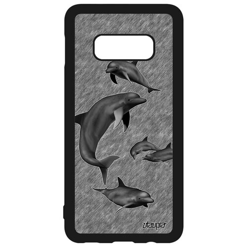 фото Чехол на смартфон galaxy s10e, "дельфины" океан животные utaupia