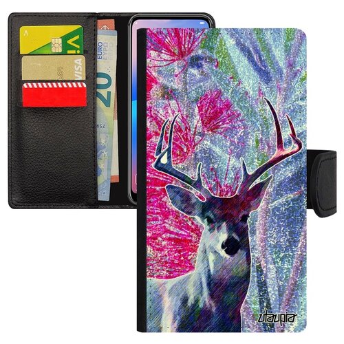 фото Чехол-книжка на мобильный iphone xr, "олень" лось парнокопытное utaupia