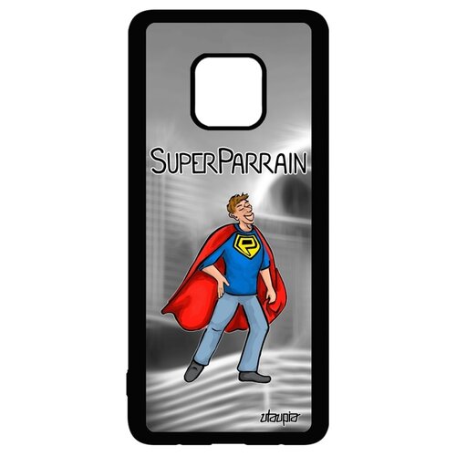 фото Чехол для смартфона huawei mate 20 pro, "суперкрестный" юмор крестины utaupia