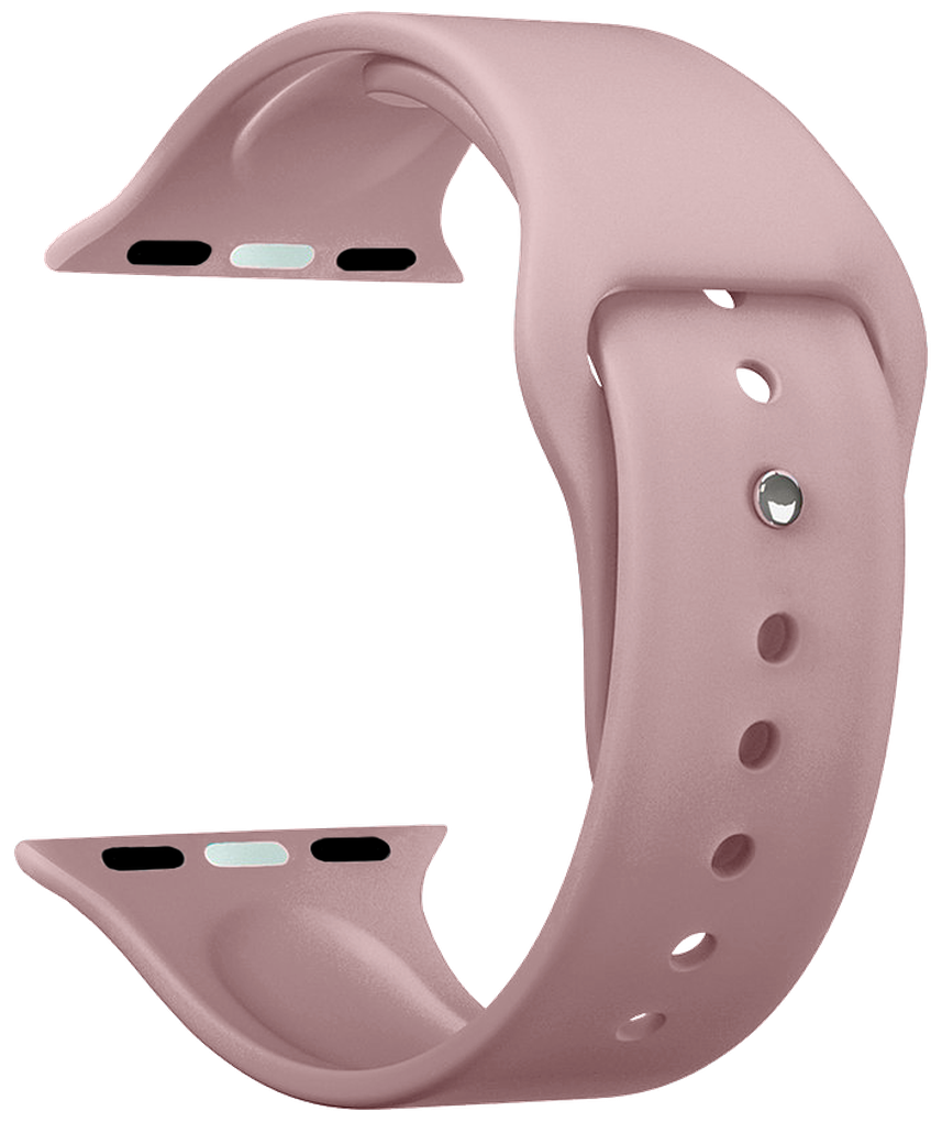 Ремешок Band Silicone для Apple Watch 42/44 mm, силиконовый Deppa - фото №1