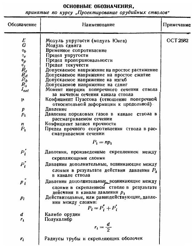 Книга Проектирование и Расчет Орудийных Стволов и Затворов - фото №4
