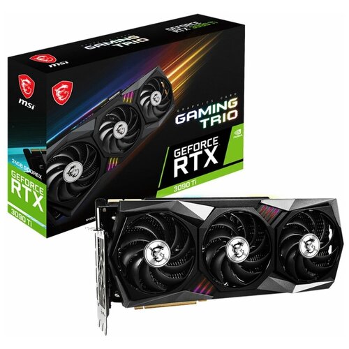 Видеокарта MSI RTX3090Ti GAMING TRIO 24G GDDR6X 384-bit 3xDP HDMI