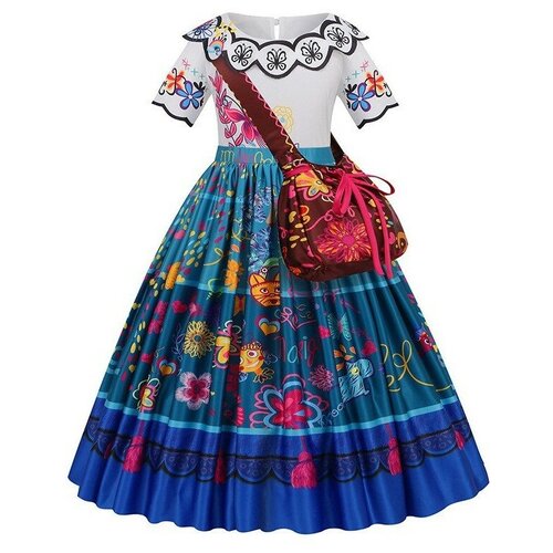 Платье принцессы Мирабель - Энканто - для девочки - размер 150