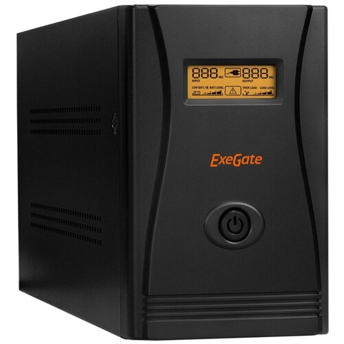 Интерактивный ИБП ExeGate SpecialPro Smart LLB-1600 LCD (EP285511RUS) черный 950 Вт