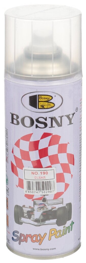 Лак Bosny №190 520 мл 0.3 кг