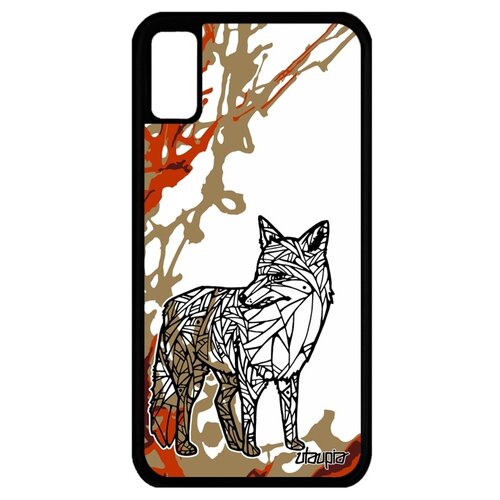 фото Чехол на iphone x, "лиса" зверь fox utaupia