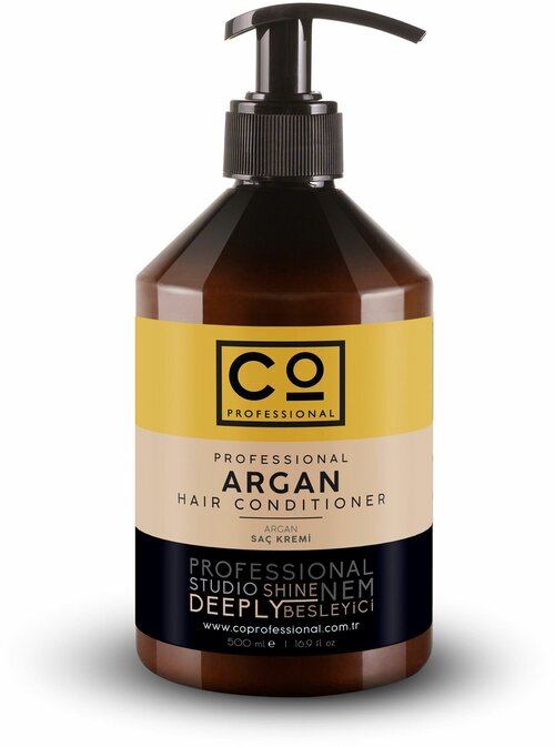 Кондиционер для волос с аргановым маслом CO PROFESSIONAL Argan Hair Conditioner, 500 мл