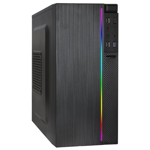 Компьютерный корпус ExeGate mEVO-9302-RGB черный корпус exegate mevo 9302 matx без бп ex287882rus