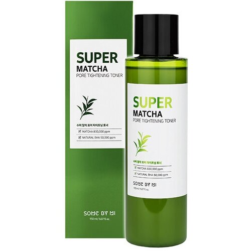 SOME BY MI SUPER MATCHA PORE TIGHTENING TONER Тонер для сужения пор с экстрактом чая матча 150мл