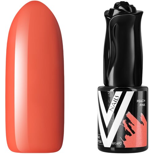 Купить Гель-лак для ногтей Vogue Nails плотный, самовыравнивающийся, светлый, бежевый, 10 мл, оранжевый/персиковый