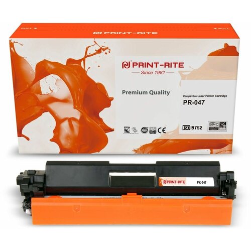 Картридж PRINT-RITE TFHAW3BPU1J, Cartridge 047, черный / PR-047