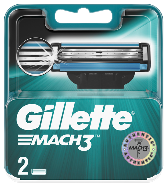 Procter&Gamble Cменные кассеты для бритья Gillette Mach3 2 шт