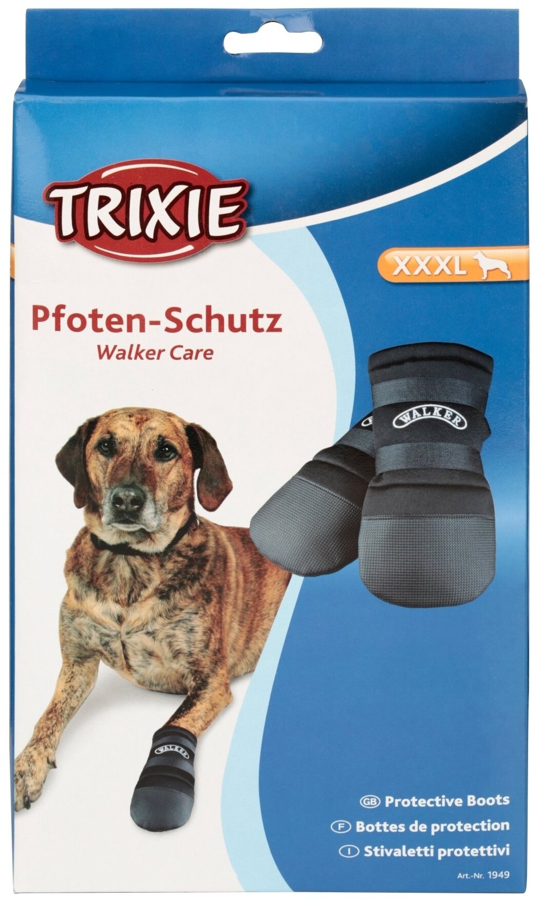 TRIXIE Тапок для собак "Walker" из неопрена размер XXXL 2шт-1уп - фотография № 3