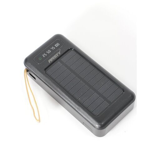 Power Bank HUD 20000 mAh Power bank с солнечной батареей Внешний аккумулятор с быстрой зарядкой Зарядное устройство Черный 349000₽