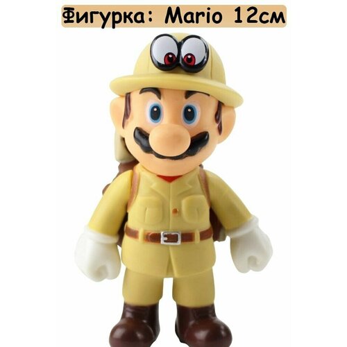 Фигурка: Mario (Марио исследователь) 12см. игра nintendo super mario bros wonder