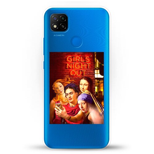 фото Силиконовый чехол girls nignt out на xiaomi redmi 9c andy & paul